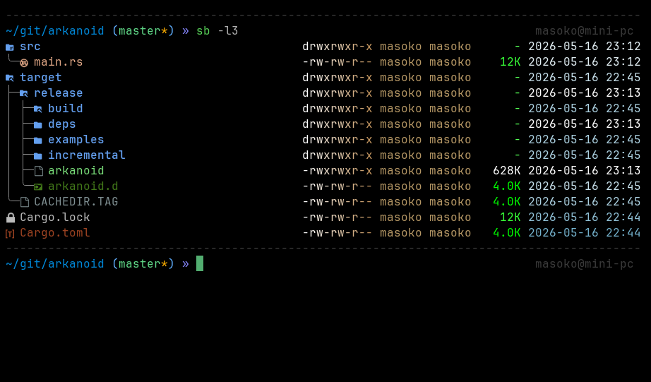 Shell Buddy CLI list mode